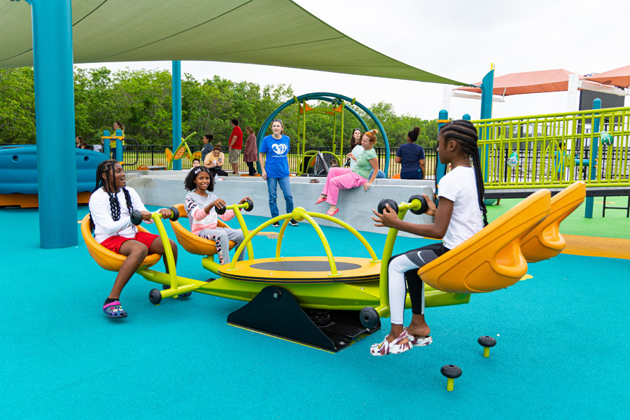 Children of all abilities can play at new all-inclusive park in